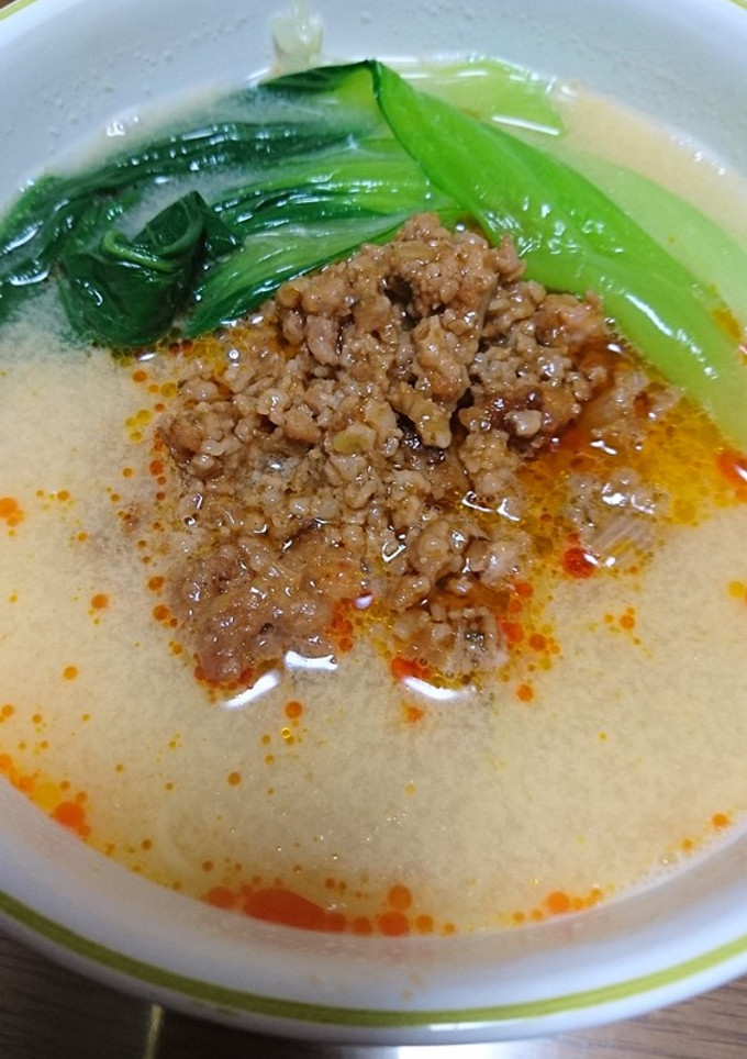 超☆簡たんたんたん麺 with丸美屋麻婆-レシピのメイン写真