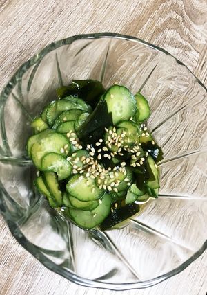 ポン酢だけ！きゅうりの酢の物★-レシピのメイン写真