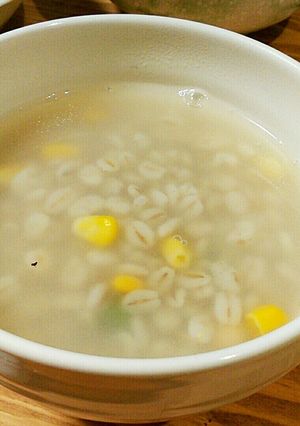 押し麦と野菜のスープ　ダイエットに。-レシピのメイン写真