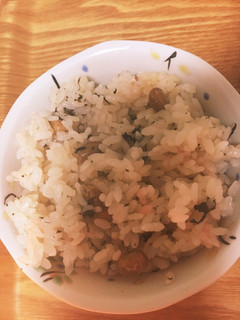 節分の余った福豆で梅ご飯-レシピのメイン写真