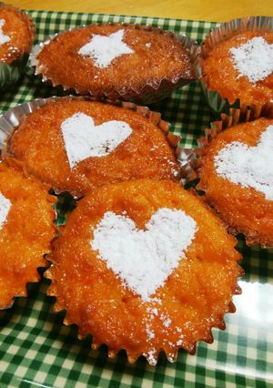 簡単♬人参丸ごとカップケーキ♡-レシピのメイン写真