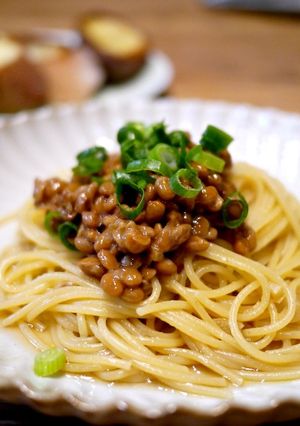 簡単シンプル 納豆パスタ-レシピのメイン写真