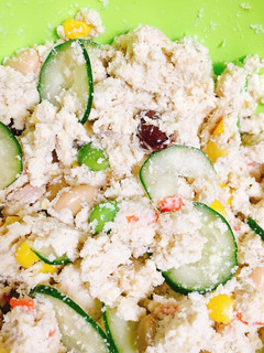 ヘルシーに栄養満点♡おからとお豆のサラダ-レシピのメイン写真
