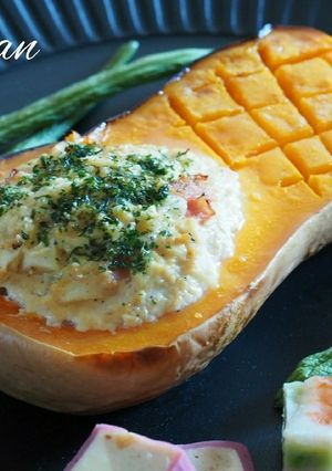 バターナッツカボチャの和風豆腐グラタン-レシピのメイン写真