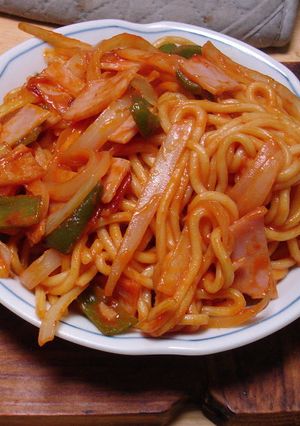 中華麺／脱脂粉乳／シャンタンでナポリタン-レシピのメイン写真
