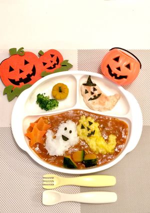 ☆離乳食後期〜完了期☆ ハロウィン①-レシピのメイン写真