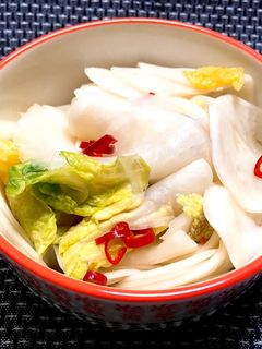 かぶと白菜の甘酢漬け-レシピのメイン写真