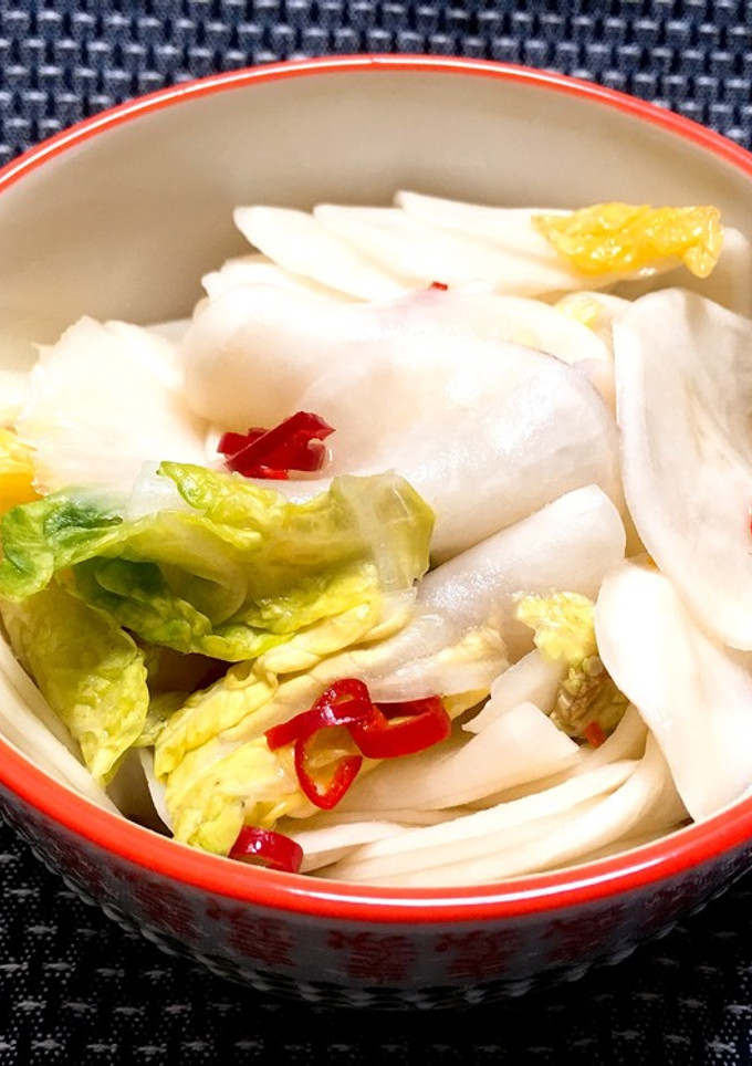 かぶと白菜の甘酢漬け-レシピのメイン写真