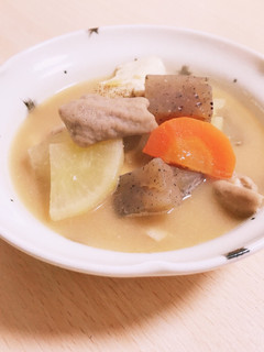 生姜たっぷりのモツ煮-レシピのメイン写真