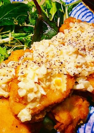ガッツリ！チキン南蛮と特製タルタルソース-レシピのメイン写真