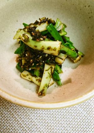わけぎみたいなおネギ海苔佃煮和え-レシピのメイン写真