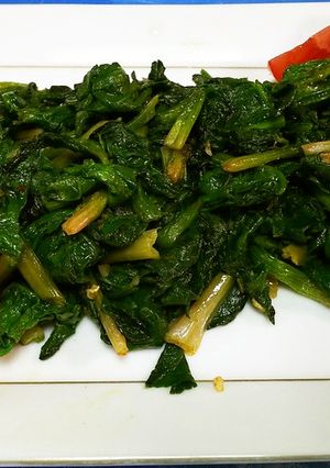 えび粉で☆ほうれん草のソテー-レシピのメイン写真
