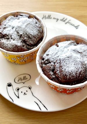 気まぐれさんのバレンタインカップケーキ-レシピのメイン写真