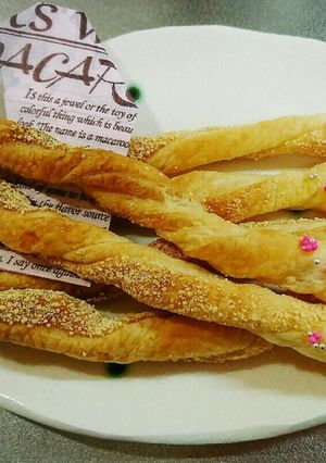 トースター6分♥薫るチーズスティックパイ-レシピのメイン写真