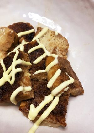 おつまみに!簡単!焼きそば風味の豆腐-レシピのメイン写真