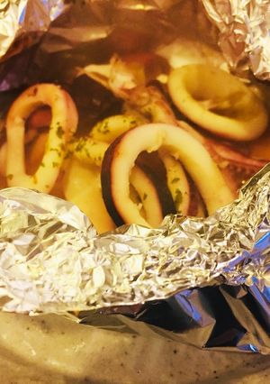 お褒めの言葉間違いなし!イカのホイル焼き-レシピのメイン写真