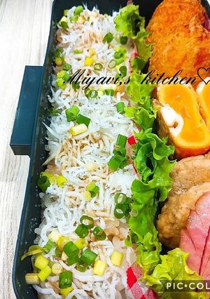お弁当に♡メチャ簡単なしらすご飯♡-レシピのメイン写真