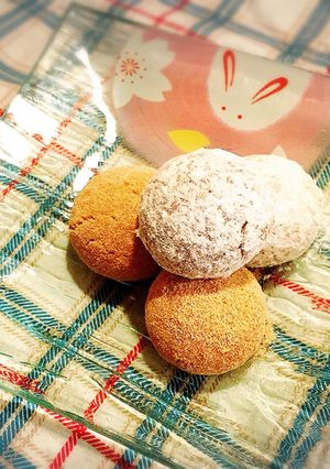 FPで簡単!キャラメル☆スノーボール♡-レシピのメイン写真
