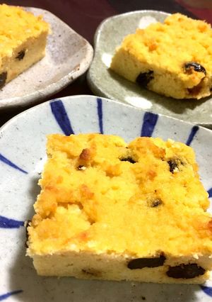 まるでラムレーズン入り！酒粕おからケーキ-レシピのメイン写真