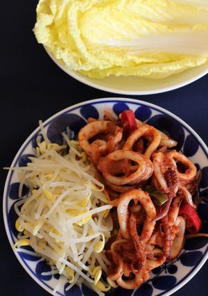 いかブルコギ(오징어불고기)。-レシピのメイン写真