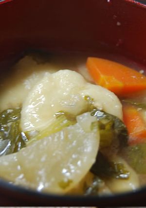 野菜たっぷり団子汁-レシピのメイン写真
