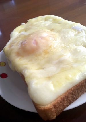チーズマヨエッグトースト-レシピのメイン写真