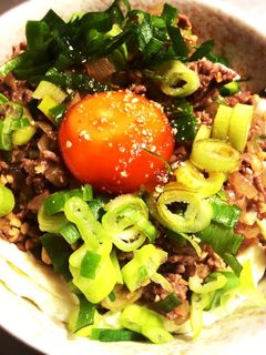 肉納豆そぼろ丼-レシピのメイン写真