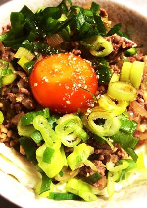 肉納豆そぼろ丼-レシピのメイン写真