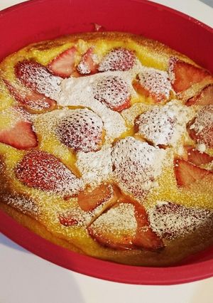 簡単⭐いちごのクラフティ-レシピのメイン写真