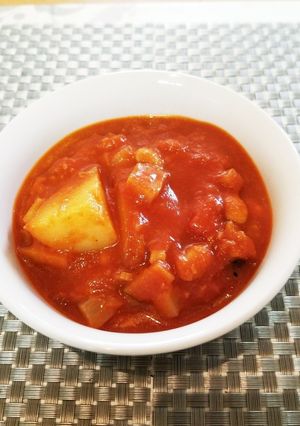 野菜ジュースで濃厚スープ-レシピのメイン写真