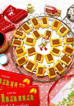 チョコのせ♡ミニスコーン♪-レシピのメイン写真