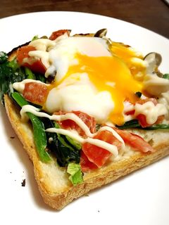 野菜たっぷりトースト-レシピのメイン写真