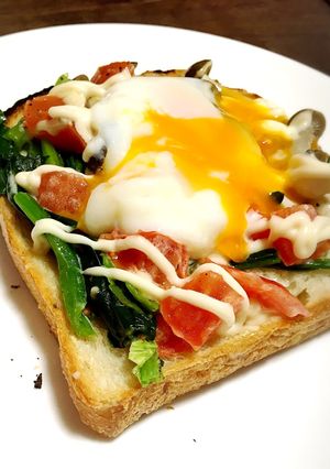 野菜たっぷりトースト-レシピのメイン写真