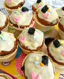 なんちゃってアイス♪コーンでカップケーキ