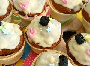なんちゃってアイス♪コーンでカップケーキ-レシピのメイン写真