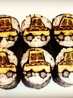 寿司型・模様巻き(イエローキャブ)-レシピのメイン写真