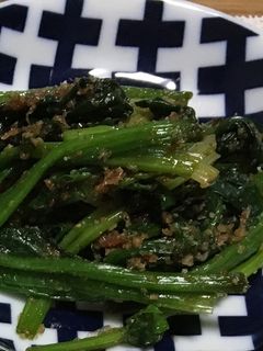 かつお節で美味しい ほうれん草の胡麻和え-レシピのメイン写真
