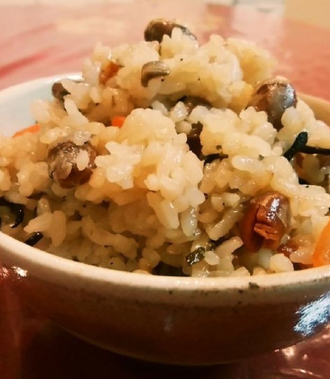 福豆の炊き込みご飯-レシピのメイン写真