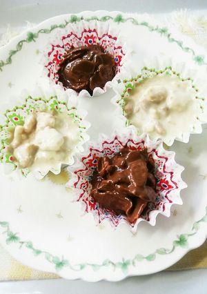 ちょう簡単！　混ぜるだけチョコ♪-レシピのメイン写真