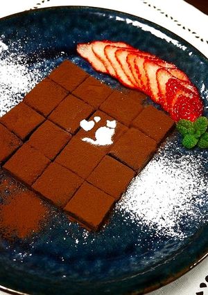 バレンタイン！とろける生チョコレート-レシピのメイン写真