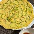 スライサーで華やか☆ズッキーニの花チヂミ