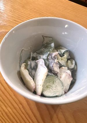 タコときゅうりとわかめのサラダ-レシピのメイン写真