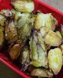 ドラゴンフルーツのつぼみのチヂミ焼き