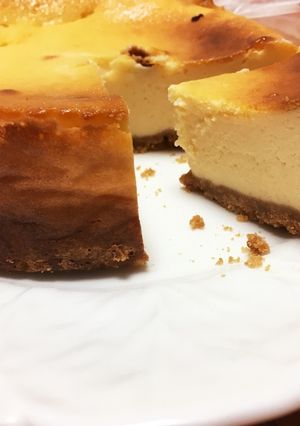 ベイクドチーズケーキ-レシピのメイン写真