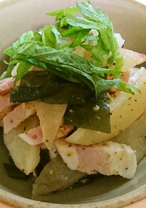 ヤーコンさっぱりサラダ-レシピのメイン写真