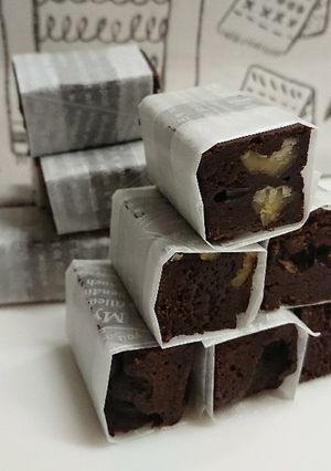 チョコレート不使用＊濃厚ブラウニー-レシピのメイン写真