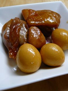 鶏肉とうずらの照り焼き-レシピのメイン写真