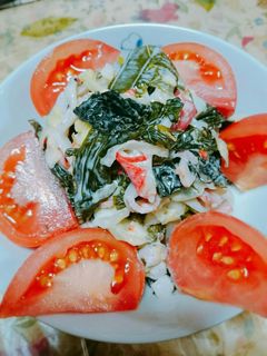 ワカメとキャベツのスイートチリサラダ❤-レシピのメイン写真