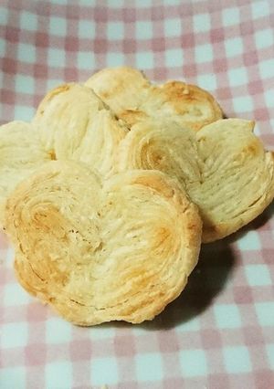 とっても簡単ハートのパイ-レシピのメイン写真