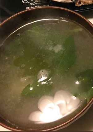 明日葉のお味噌汁-レシピのメイン写真